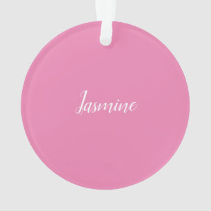 Professioneel modern minimalistisch roze ornament