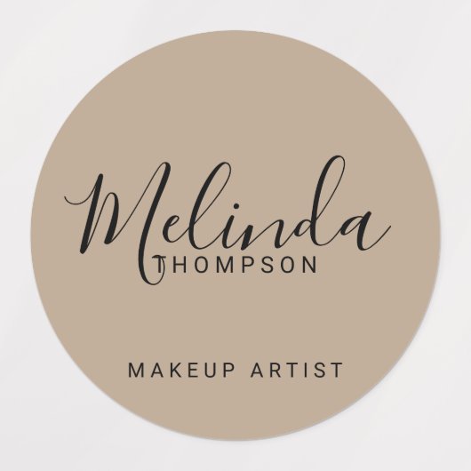 Professioneel modern script labels (Design 1)