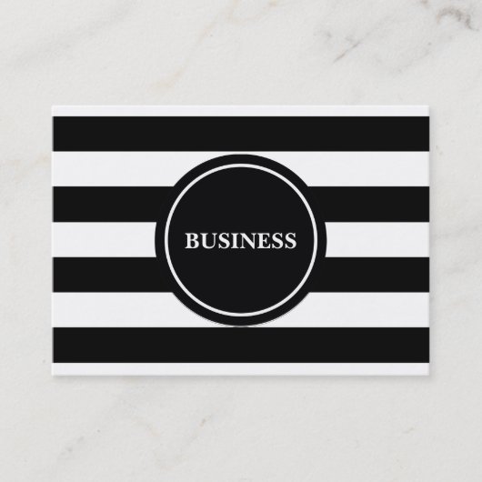 Professioneel modern Stripes Design Visitekaartje (Voorkant)