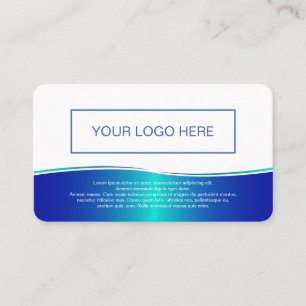 Professioneel modern Visitekaartje