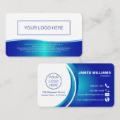 Professioneel modern Visitekaartje (Voorkant / Achterkant)