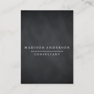 Professioneel, modern, zwart toetsenbord visitekaartje