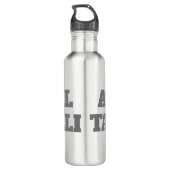 Professioneel, moedig, modern, aangepast model waterfles  (Achterkant)
