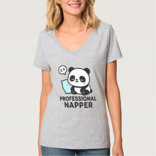 Professioneel Napper Panda T-shirt