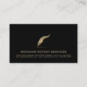 Professioneel notaris Visitekaartje (Voorkant)