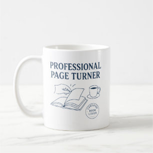 Professioneel Pagina Draaier Funny Boek Geschenk I Koffiemok