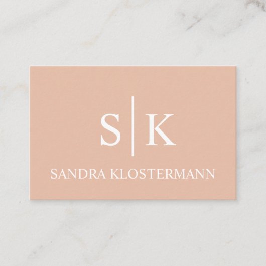 Professioneel Roase Visitenkarten Vorlage Visitekaartje (Voorkant)