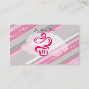 Professioneel Roze Ice Cream Visitekaartje