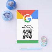 Professioneel scannen om Google QR-code bedrijfsbe Flyer (Enkel)