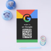 Professioneel scannen om Google QR-code bedrijfsbe Flyer (Enkel)