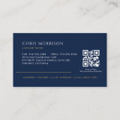 Professioneel Schilder QR-code Visitekaartje (Achterkant)