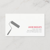 Professioneel schilderen, Visitekaartje schilderen (Achterkant)