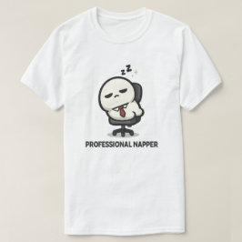 Professioneel Slaapkop - Schattig Vermoeid Kantoor T-shirt