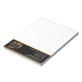 Professioneel sleepbedrijf, sleepdienst notitieblok (Gedraaid)