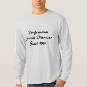 Professioneel Sociale Distantiator T-shirt (Voorkant)