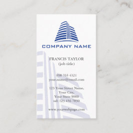 Professioneel, stijlvol onroerend goed of bouw... visitekaartje