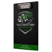 professioneel transportbedrijf klembord (Links)