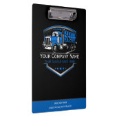 professioneel transportbedrijf klembord (Rechts)