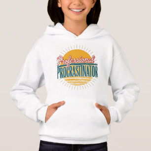 Professioneel Uitsteller Retro T-shirt – Grappig