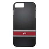 Professioneel uitvoerend monogram Case-Mate iPhone case (Achterkant)