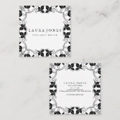 Professioneel Vierkante Visitekaartje (Voorkant / Achterkant)