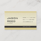 Professioneel visitekaartje (Achterkant)