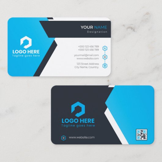 Professioneel Visitekaartje (Voorkant / Achterkant)