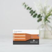 Professioneel visitekaartje (Staand voorkant)