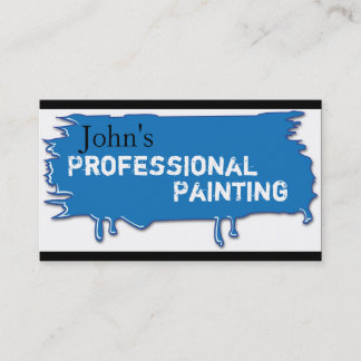 Professioneel Visitekaartje Blauw