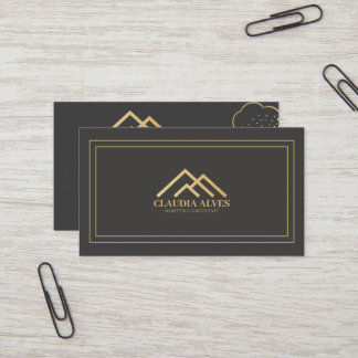 Professioneel Visitekaartje | GOLD BALCK
