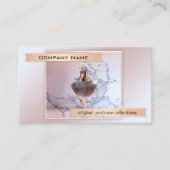 Professioneel Visitekaartje met parfumfrank (Voorkant)