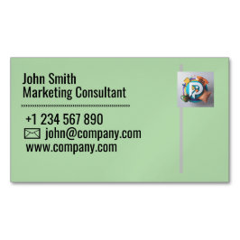 Professioneel Visitekaartje ontwerp – schoon en mi Magnetisch Visitekaartje