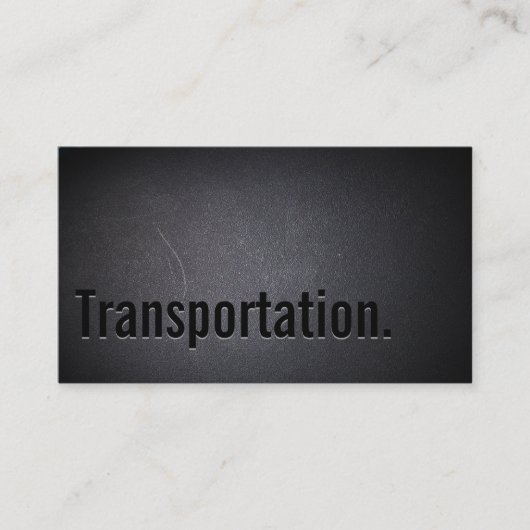 Professioneel Visitekaartje transportmakelaar (Voorkant)