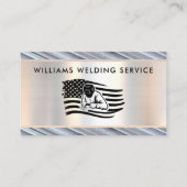 Professioneel Visitekaartje van de lasaannemer (Voorkant)