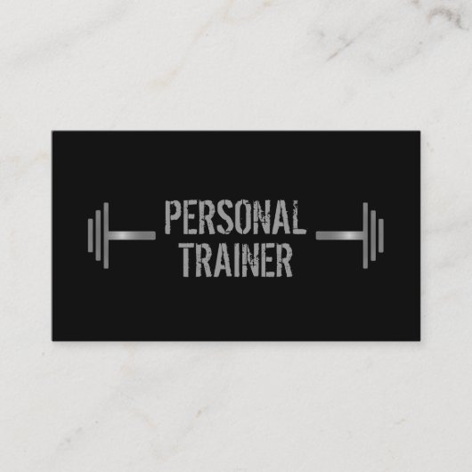 Professioneel Visitekaartje van de trainer (Voorkant)