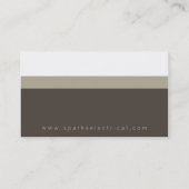 PROFESSIONEEL VISITEKAARTJE:: vet blok2 11L Visitekaartje (Achterkant)