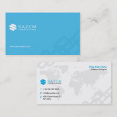 Professioneel Visitekaartje voor bedrijven (Voorkant / Achterkant)