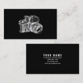 Professioneel  Visitekaartje voor fotografie (Voorkant / Achterkant)