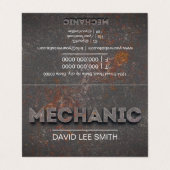 Professioneel Visitekaartjes (Buitenkant ongevouwen)