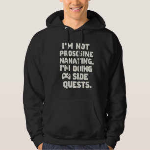 Professioneel Zij-Questor Funny Gamer Hoodie