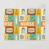 Professioneel zurenpictogram ontworpen briefkaart (Voorkant)