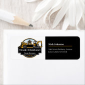 Professioneel Zwaar Materiaalbouwbedrijf Etiket (Insitu)