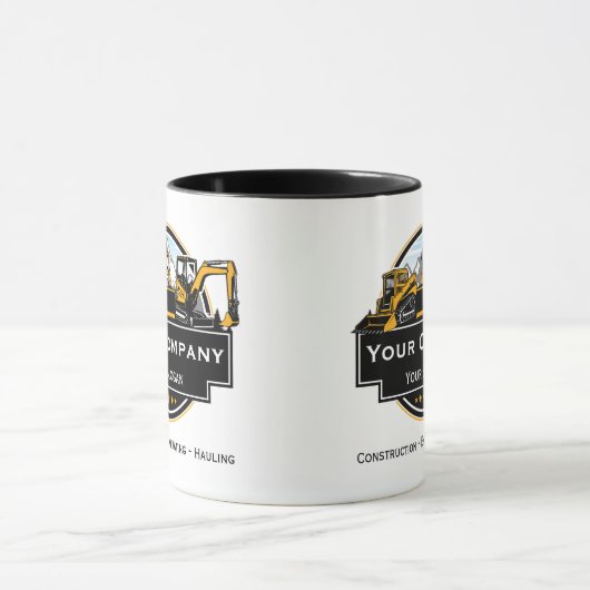 Professioneel Zwaar Materiaalbouwbedrijf Mok (Midden)