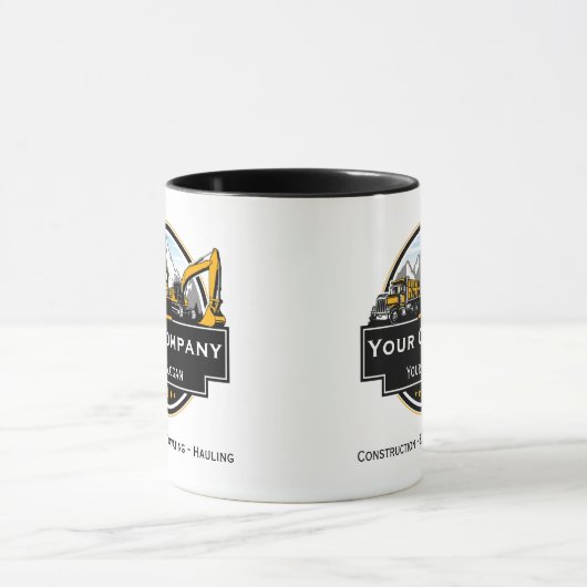 Professioneel Zwaar Materiaalbouwbedrijf Mok (Midden)