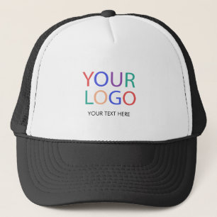 Professioneel Zwart Aangepast Bedrijf Logo Busines Trucker Pet