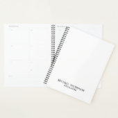 Professioneel zwart-wit planner (Display)