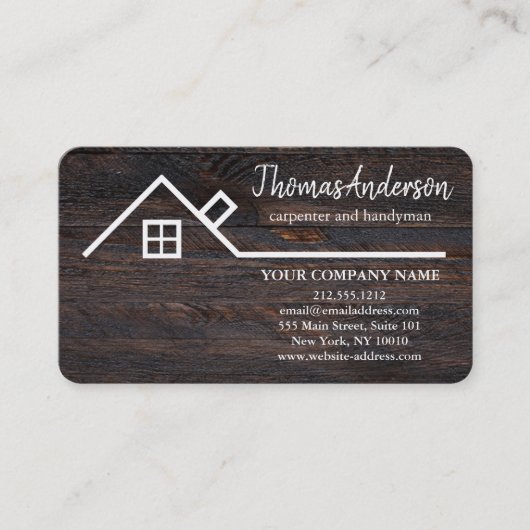 Professionele Aangepaste Bouwconstructie Hervormin Visitekaartje (Voorkant)