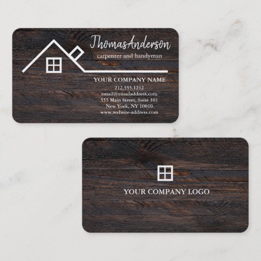 Professionele Aangepaste Bouwconstructie Hervormin Visitekaartje (Voorkant / Achterkant)