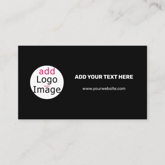 Professionele, aangepaste, extravagante Business B Informatiekaartje (Voorkant)