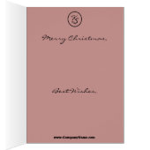 Professionele, aangepaste fotokaarten voor kerstmi (Binnen (Rechts))